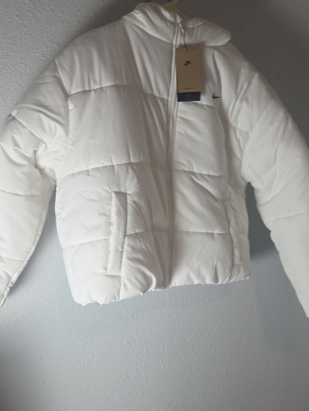 FZ5899-100 Nike Classic Therma fit Jacket White (Size XL) New With Tag✅